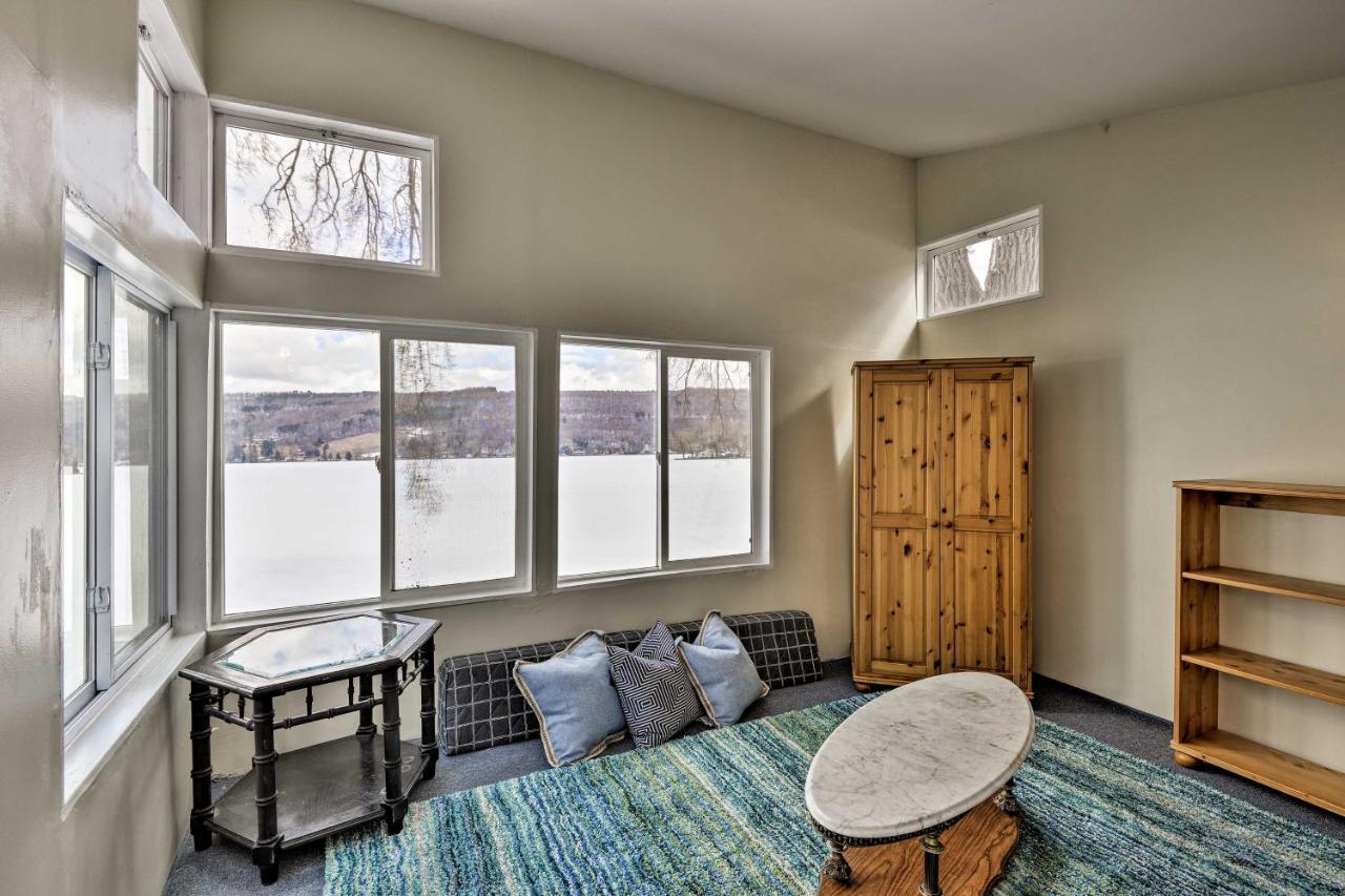 Waterfront Deruyter Home With Private Dock! New Woodstock Экстерьер фото